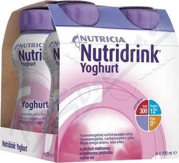 Speciální výživa Nutridrink Yoghurt s př.malina por.sol.4x200ml Nov