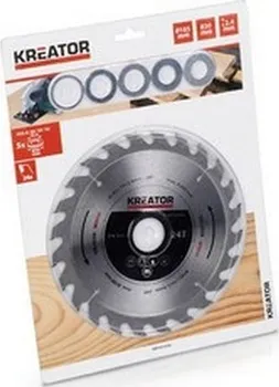 Pilový kotouč KREATOR KRT021150 Pilový kotouč na dřevo 200mm, 24 Z KREATOR