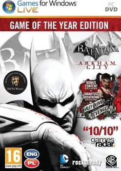 Počítačová hra Batman: Arkham City - Game of The Year Edition PC
