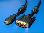 Kabel DVI-D(M) - HDMI M, 10m, s ferity,…