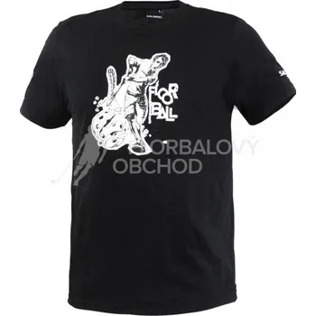 Salming Floorball Black triko Pánské tričko Salming Floorball Black triko
