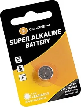 Článková baterie GoGEN LR44 Alkaline 1, blistr 