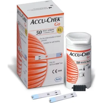 Diagnostický test Accu-Chek Go testovací proužky 50