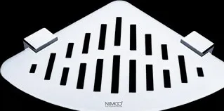 Koupelnový nábytek NIMCO KIBO rohová polička s frézováním iX Ki 212-26