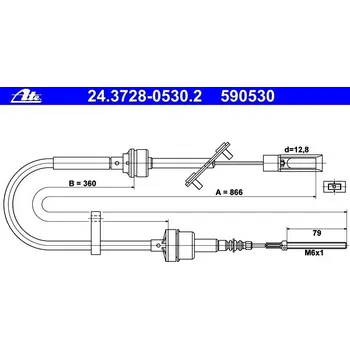 Spojka ATE 24.3728-0530.2