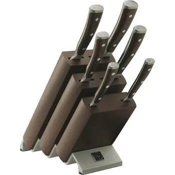 Kuchyňský nůž Wüsthof Ikon 9866 blok s noži 6 dílů