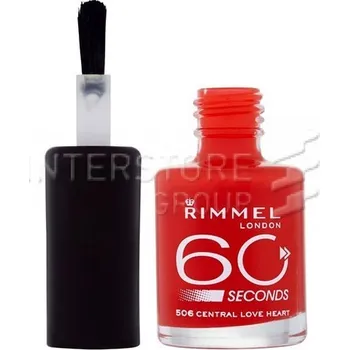 Recenze Rimmel London lak na nehty 60 Seconds 500 Caramel Cupcake 8 ml