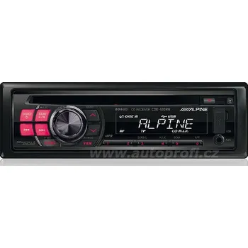Autorádio Alpine CDE-120RR