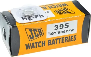 Článková baterie JCB hodinkové baterie typ 395, balení 10ks