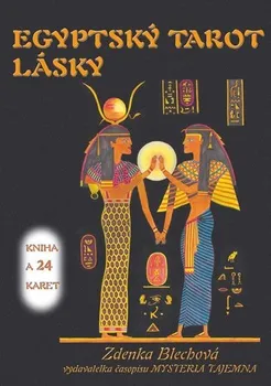 Blechová Zdenka: Egyptský tarot lásky (kniha + 24 karet)