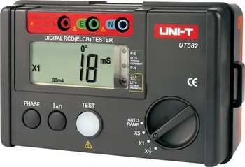 Zkoušečka Tester proudových chráničů UNI-T UT582