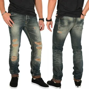 Pánské kalhoty Japan Rags Basic Men Regular Fit Jeans Navy