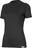dámské tričko Dámské tričko LASTING Atea merino krátký rukáv černé