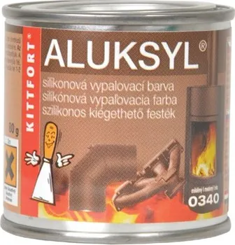 Aluksyl silikonová vypalovací barva Černá 0199 80 g