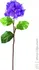 Umělá květina Hortenzie větvička, levandulová, 76cm