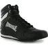 Boxerská obuv Lonsdale Tornado Junior Boxing Boots černé/bílé
