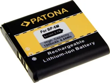 Baterie pro mobilní telefon Baterie PATONA Aku Nokia BP-6M 1200mAh 3,7V Li-Ion