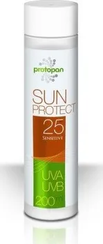 Přípravek na opalování Protopan Sun Protect 200 SPF25 opalovací mléko ml