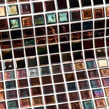 Dlažba METAL OXIDO plato skleněné mozaiky 2,5x2,5cm, 0,155m2