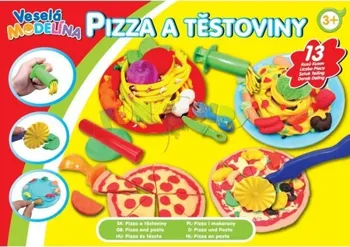 modelína a plastelína Mac Toys Veselá modelína Pizza a těstoviny
