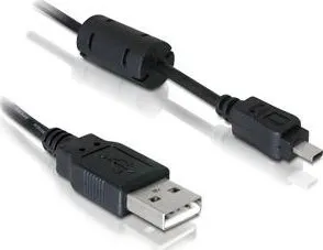 Datový kabel Delock USB 2.0 k Nikon 8pin UC-E6 1,83 m černý
