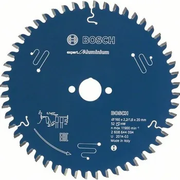 Pilový kotouč BOSCH Expert for Aluminium 190x30x2,6/1,6 mm, 56 zubů 