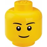 LEGO Storage box hlava chlapce S žlutá