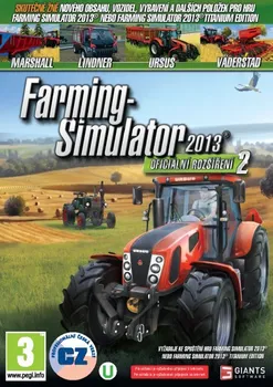 Počítačová hra Farming Simulator 2013 Oficiální datadisk 2 PC