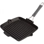 Staub litinový gril čtvercový 24 cm