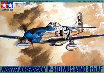 Plastikový model Tamiya P-51D Mustang 8th AF - 1:48