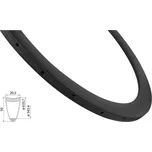 Force Silniční galuskový ráfek karbon…