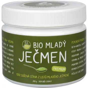 Přírodní produkt ES BIO Mladý ječmen Premium 200 g