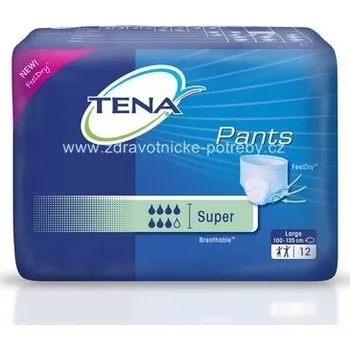 Inkontinenční kalhotky Sca Hygiene Products Tena Pants Super Large 12 ks