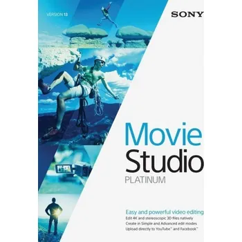 Grafický software Sony Movie Studio 13 Platinum