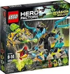 Stavebnice LEGO LEGO Hero Factory 44029 Královna Monster versus Furno, Evo a Stormer