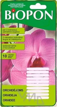 Hnojivo Biopon hnojivové tyčinky na orchideje 10 ks