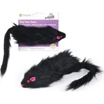 Tommi Chlupatá myš 15 cm černá