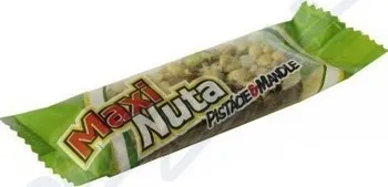 Čokoládová tyčinka MAXI NUTA Ořechová tyčinka Pistácie & Mandle 35g