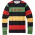 Burton Midweight Crew pop stripe rasta