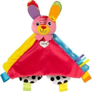 Hračka pro nejmenší Lamaze Mazlící dečka zajíček