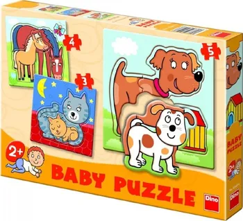 Puzzle Dino baby puzzle zvířátka