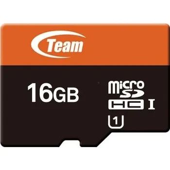 Paměťová karta Team micro SD card SDHC 16GB Class 6