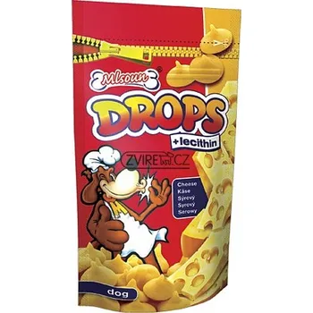 Krmivo pro hlodavce Mlsoun Drops sýrový 75g