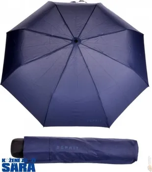 Deštník Esprit Deštník skládací Mini Basic 50751 - tm. modrý