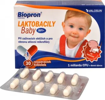 Biopron Laktobacily Baby BIFI+ 30 tobolek