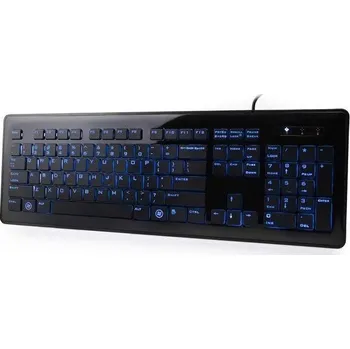 Klávesnice Natec ZANDER BACKLIGHT RU USB černá