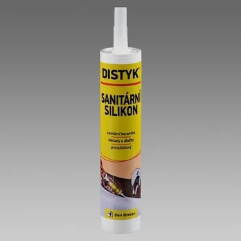 Stavební silikon Sanitární silikon DISTYK - bílý 310ml