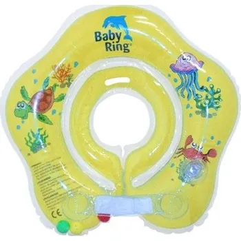 Nafukovací kruh Baby Ring Nafukovací kruh 0-24 m, žlutý