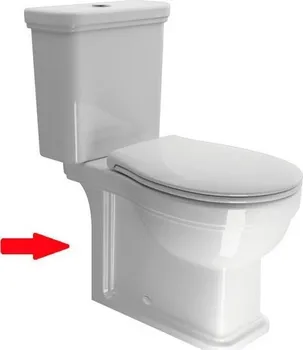 Klozet CLASSIC WC mísa kombi spodní/zadní odpad ( 871711 )