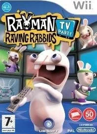 Hra pro starou konzoli Rayman Raving Rabbids TV Party Wii